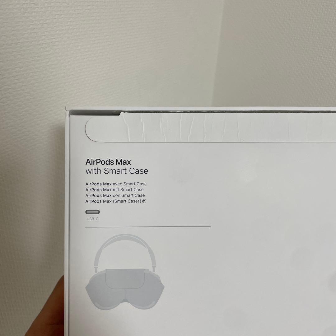AirPods Max スターライト 本体 USB-C 元箱付き