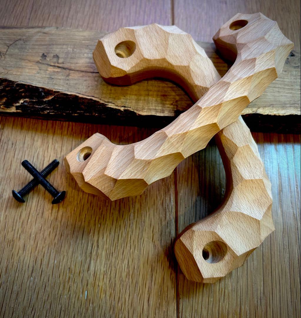 アシストグリップ　17本目！！名栗加工　超絶極上激渋品　ハイエース専用