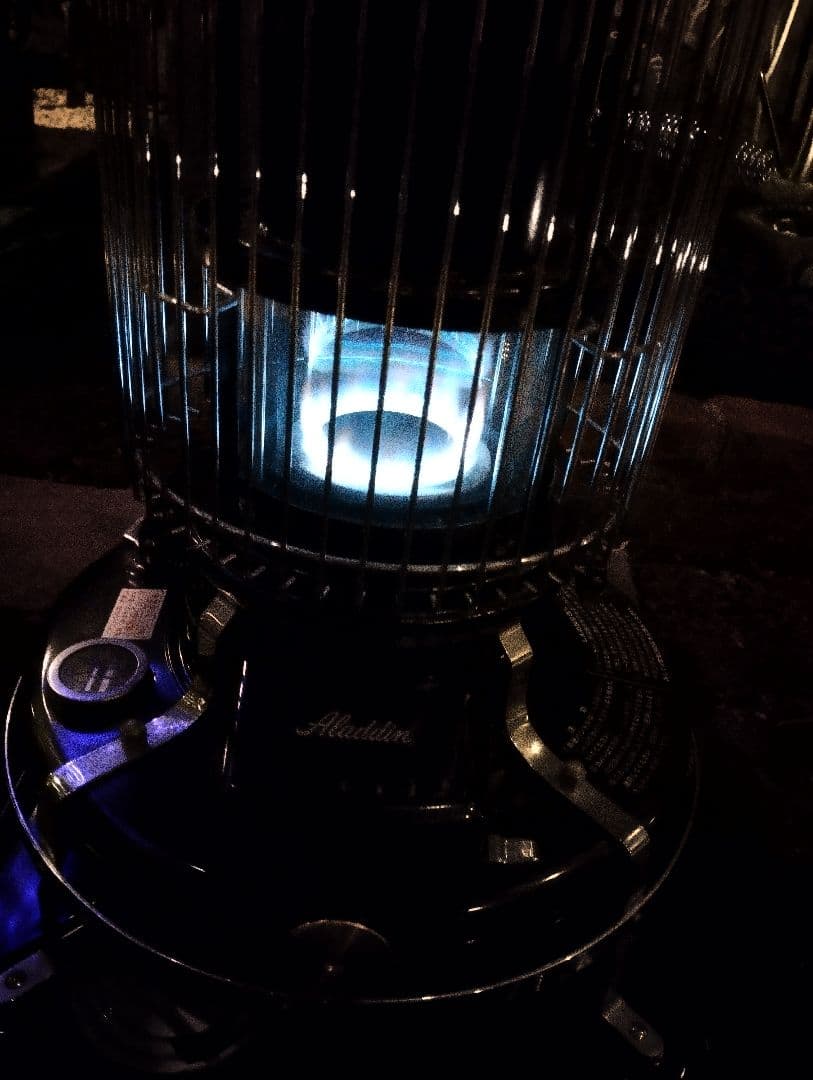 Aladdin ブルーフレームヒーター BF3903 黒