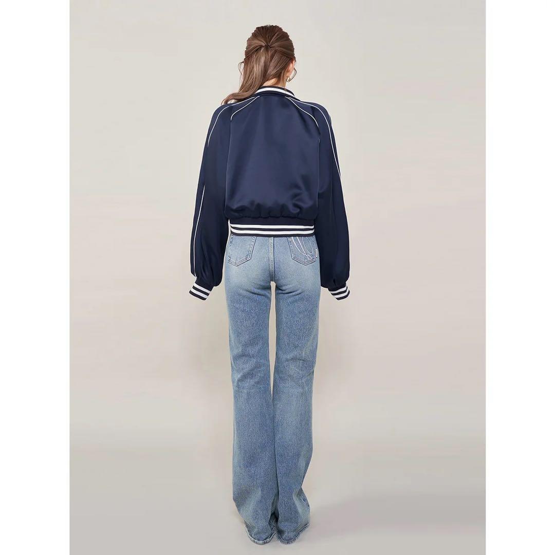 新品タグ付き ダーリッチ Darich Clubスカジャン ネイビー