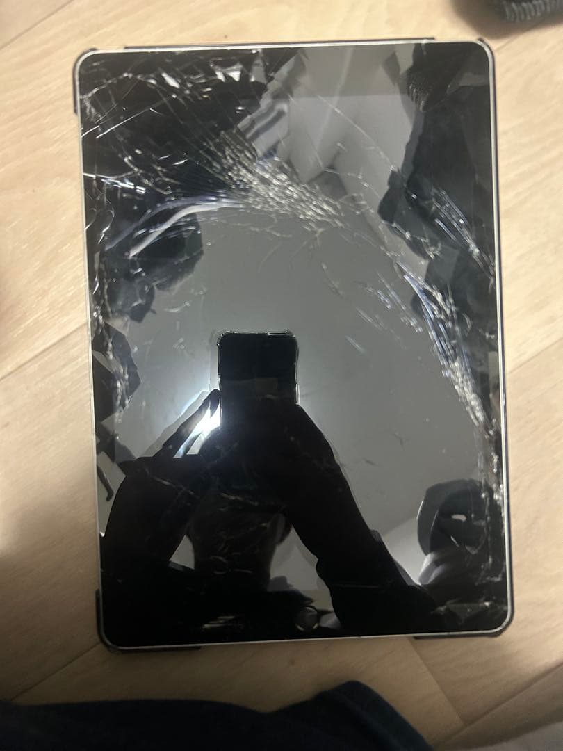 Apple iPad 本体 ひび割れあり