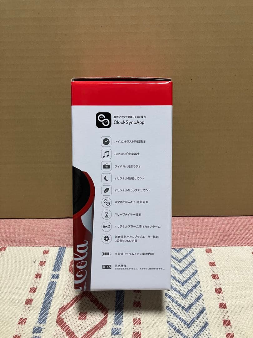 コカ・コーラ ワイドFM対応 マルチサウンドクロック Bluetooth