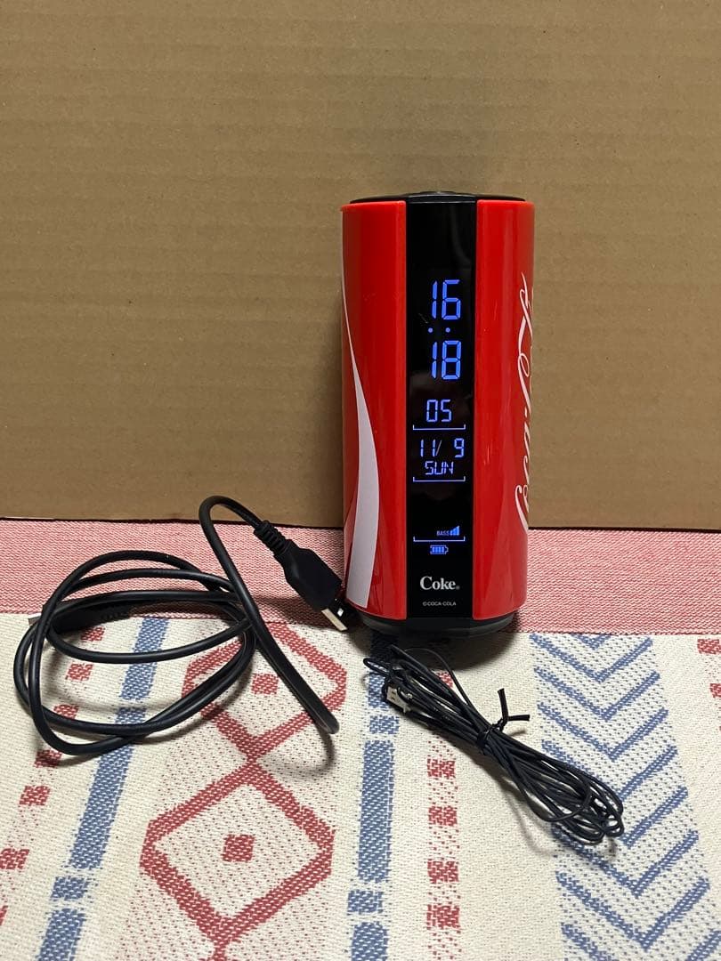 コカ・コーラ ワイドFM対応 マルチサウンドクロック Bluetooth