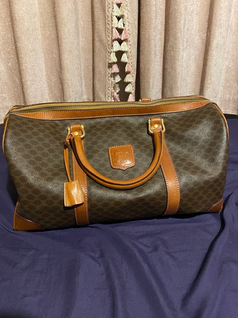 CELINE セリーヌ ボストンバッグ ブラウン