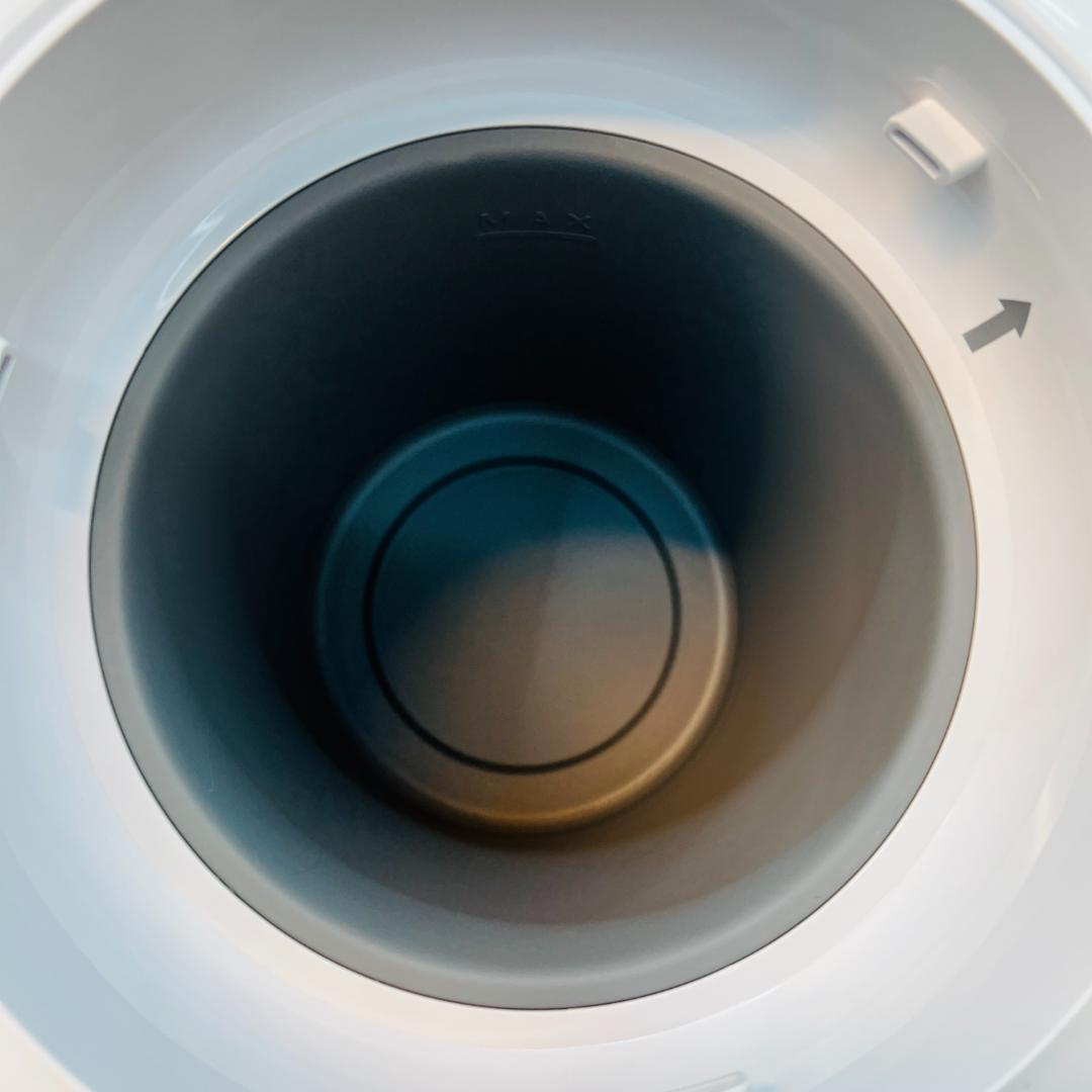 【新品　保証あり】スチーム 加湿器 「スチームポット」3.0L ホワイト