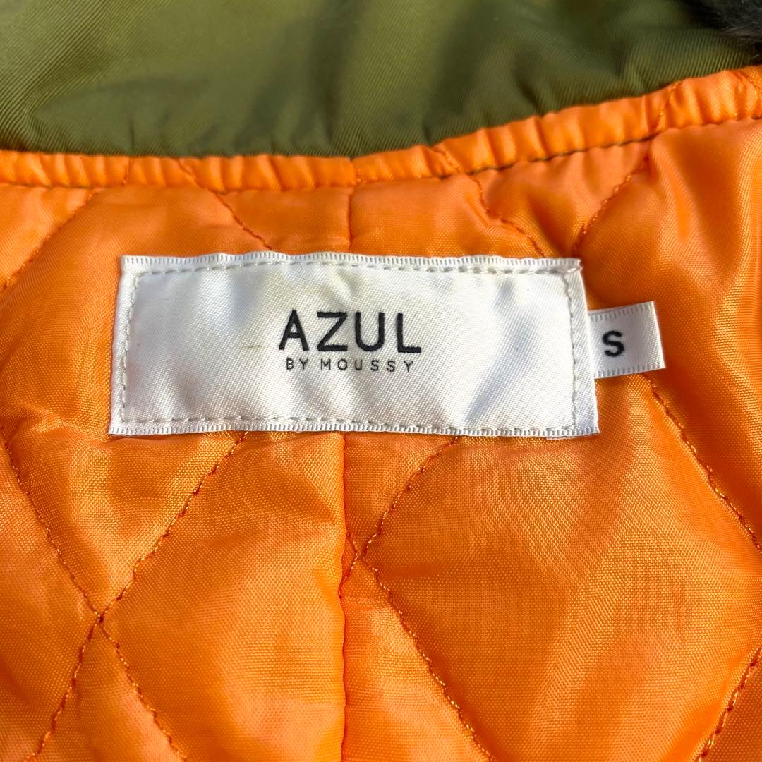 AZUL by moussy N-2B フライトジャケット短丈 y2k 00s