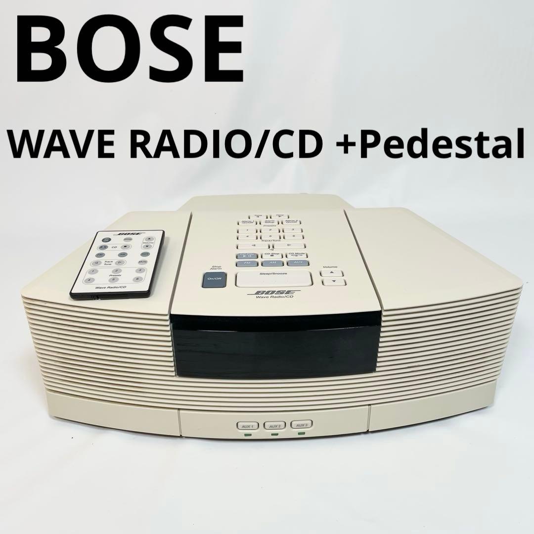 BOSE ボーズ WAVE RADIO CD +Pedestal 台座　外部入力