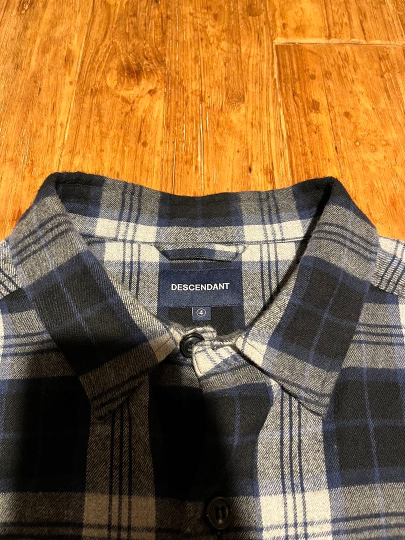 DESCENDANT チェックシャツ