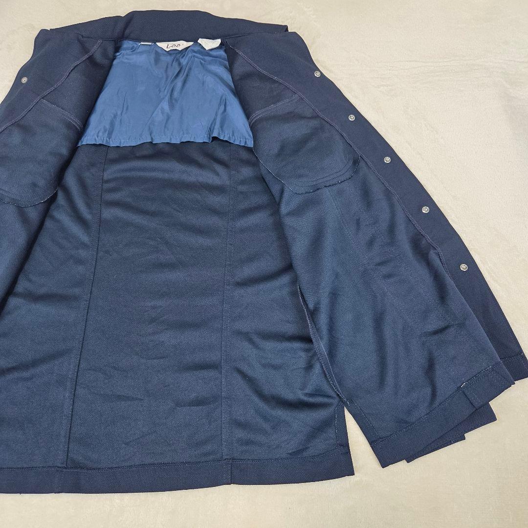 Lee USA製 70s ウエスタン シャツ ネイビー M 希少
