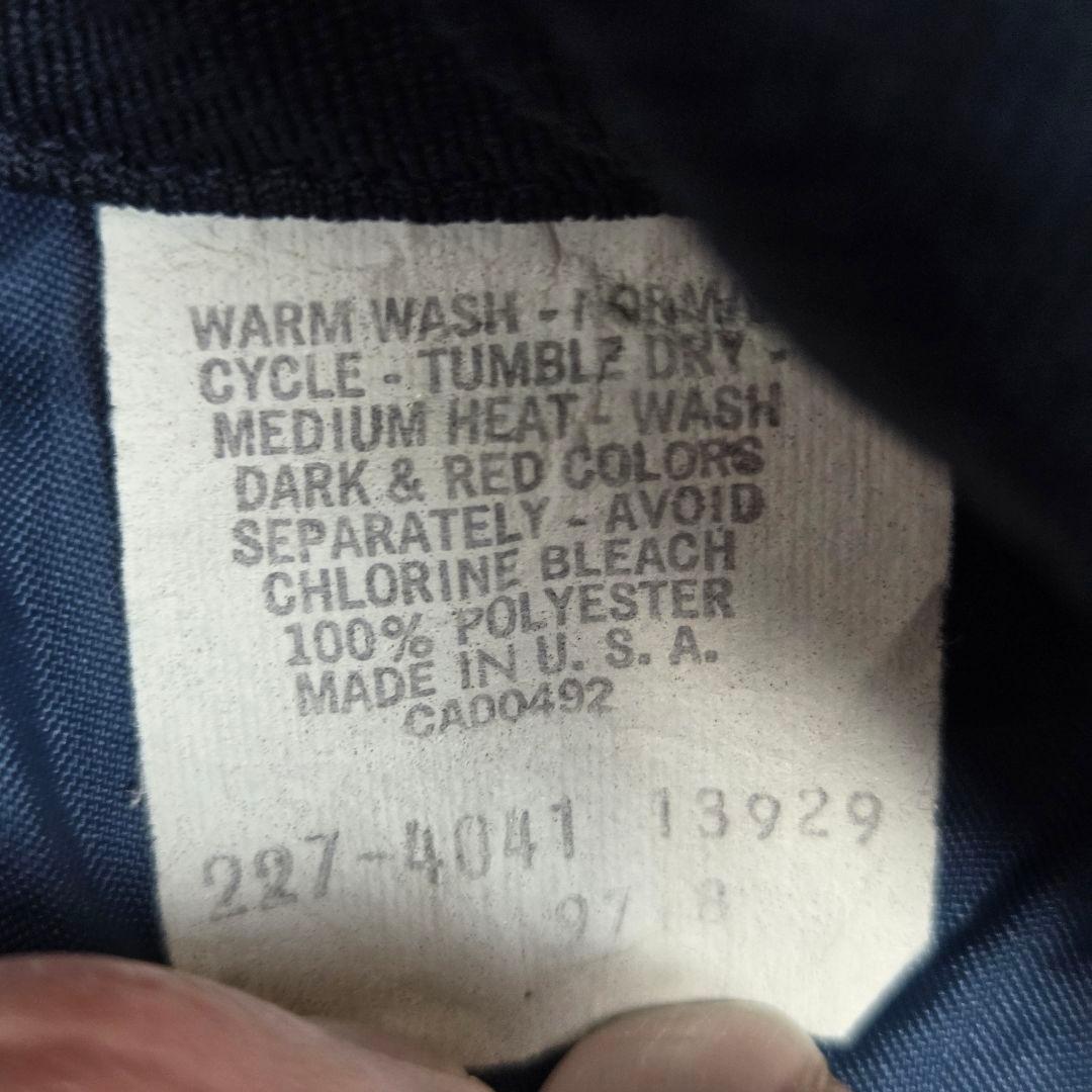 Lee USA製 70s ウエスタン シャツ ネイビー M 希少