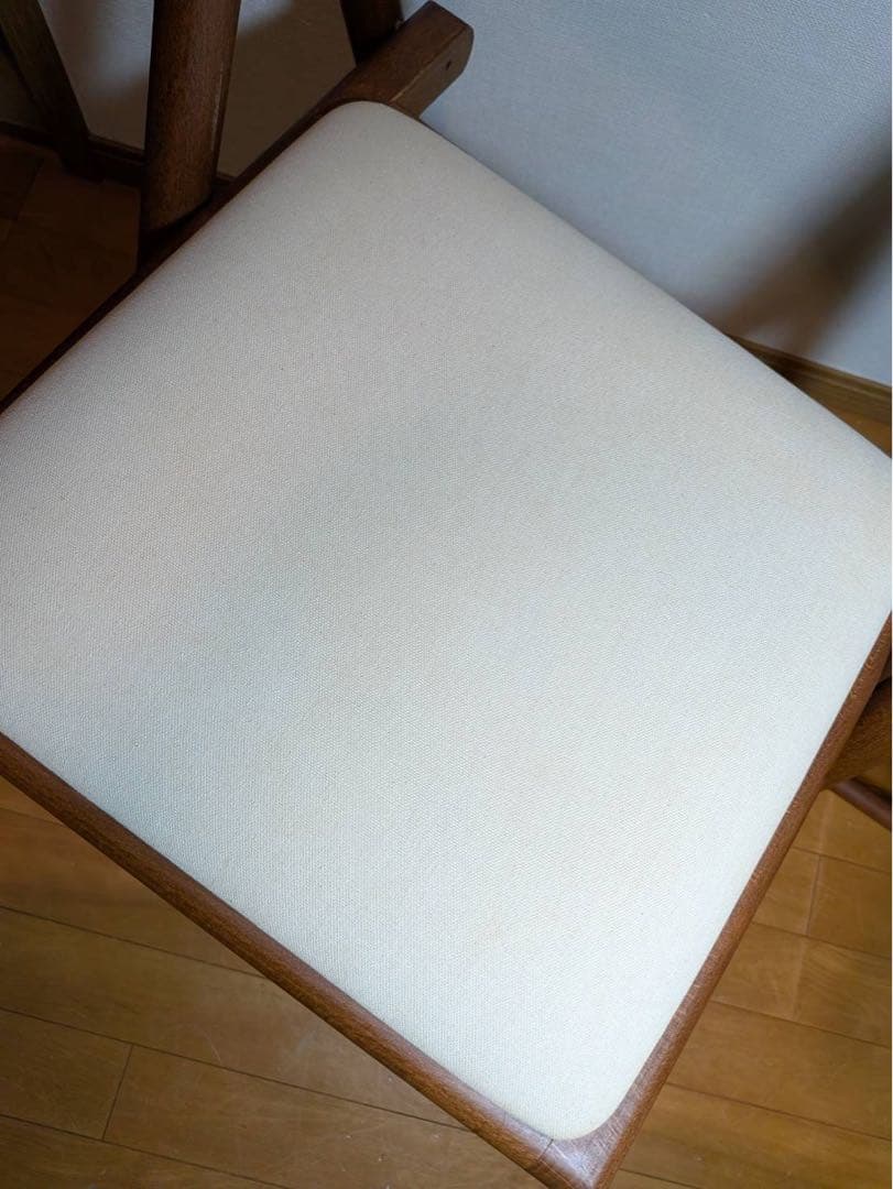 ■送料込■無印 折りたたみデスク 2脚 イス 木製コンパクトテーブル椅子チェア