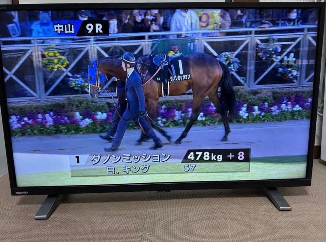 美品東芝REGZA 32V34 32型2024年製⭕️上地、BS/CS動画可テレビ
