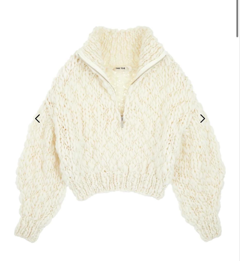 トップス THE TOE Tsoureki Zip Knit