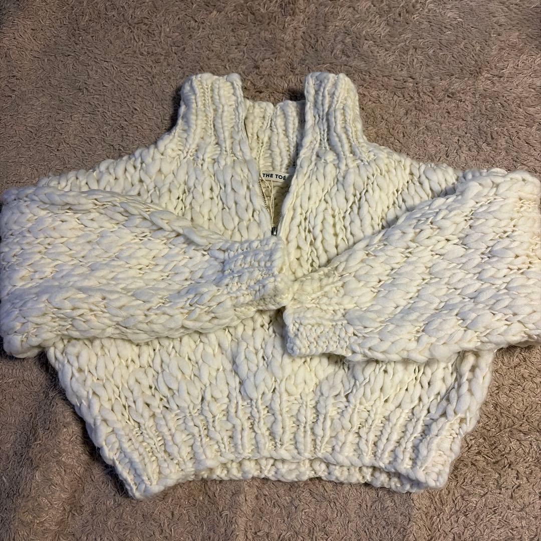 トップス THE TOE Tsoureki Zip Knit