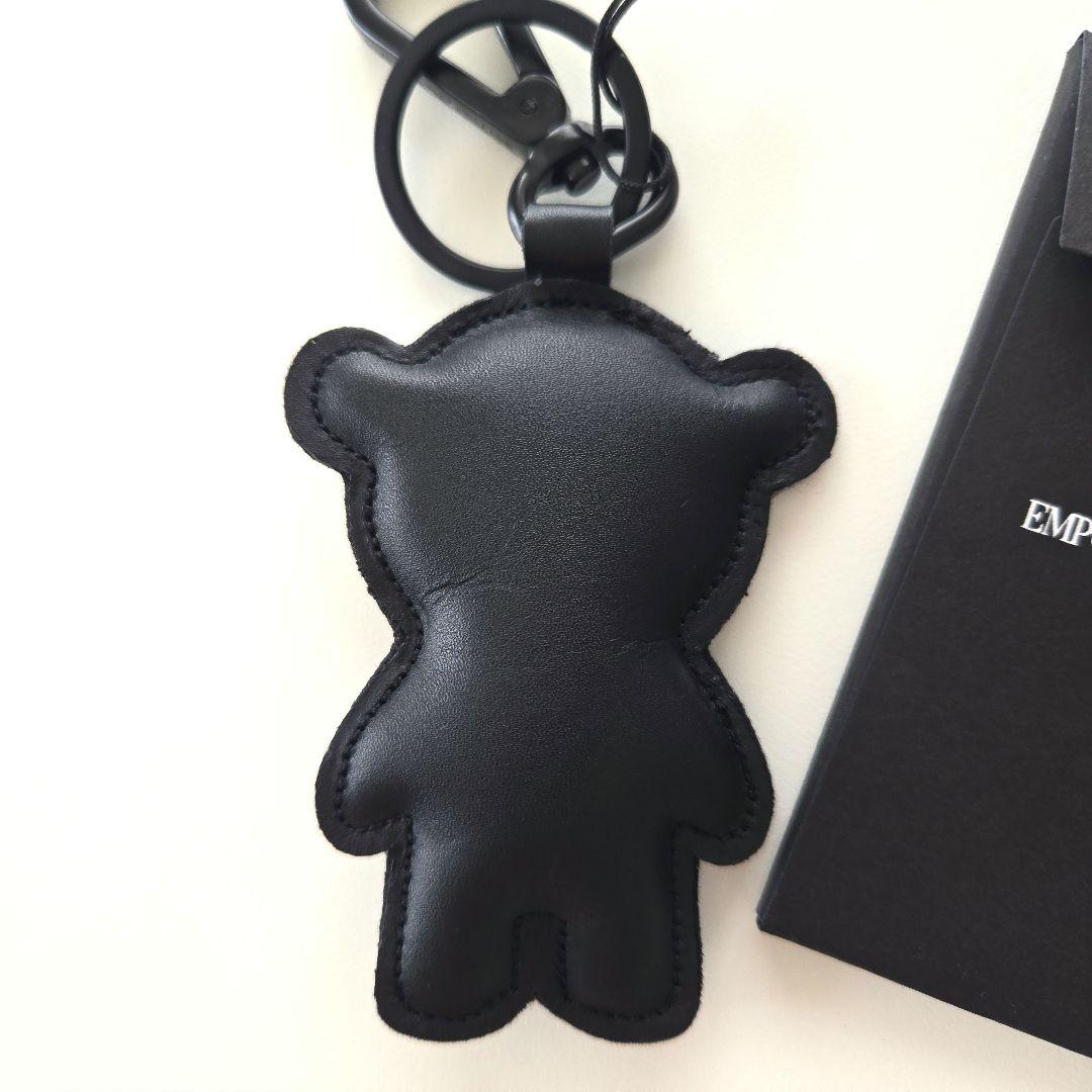 EMPORIO ARMANI キーホルダー ブラック　レア品！