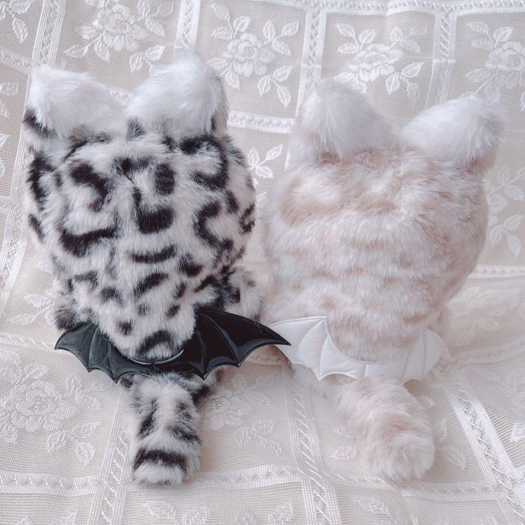 b59 ぬい服 12cm ちびぐるみ 着ぐるみ おすわり 悪魔の狼 セット