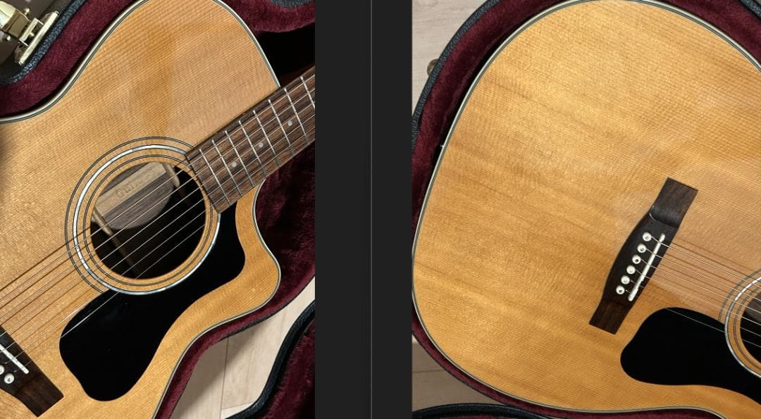 希少　GUILD ギルド F-130RCE オール単板　fishman エレアコ