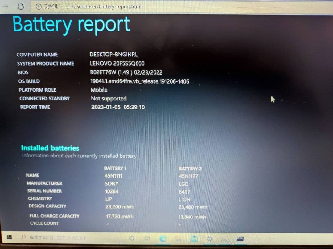 [TYさん専用] Lenovo ThinkPad X260