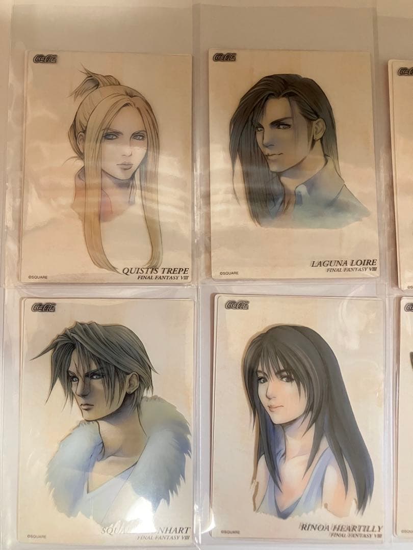ファイナルファンタジーアートミュージアムCoca-ColaEdition18枚