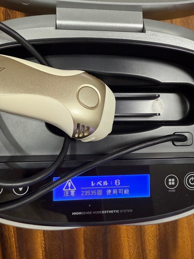 ケノン　家庭用脱毛器 V6.3 カートリッジ4個付き