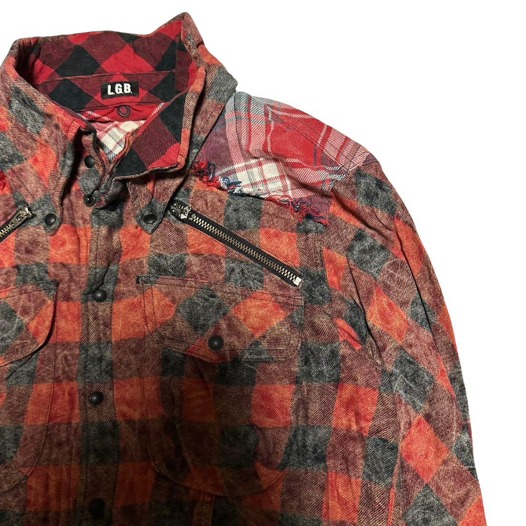 L.G.B ルグランブルー breach shirt お兄系 ギャル男 平成初期