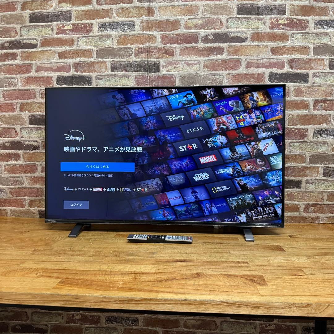 東芝 43V型 4Kチューナー内蔵 液晶テレビ 43C350X ネット動画対応