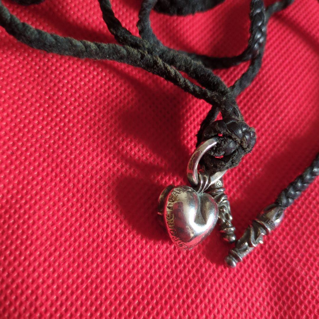 正規品　クロムハーツ　ハートペンダント