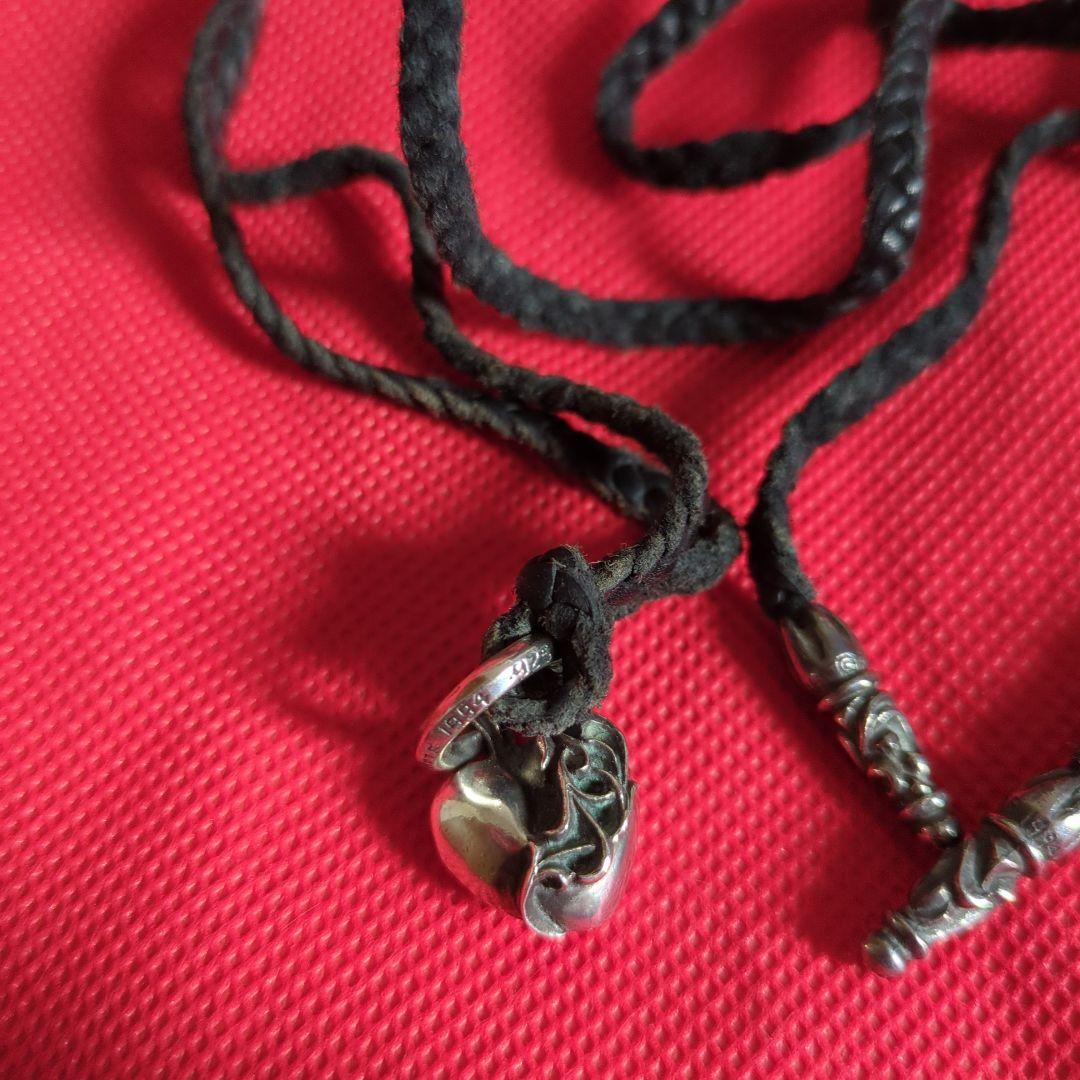 正規品　クロムハーツ　ハートペンダント