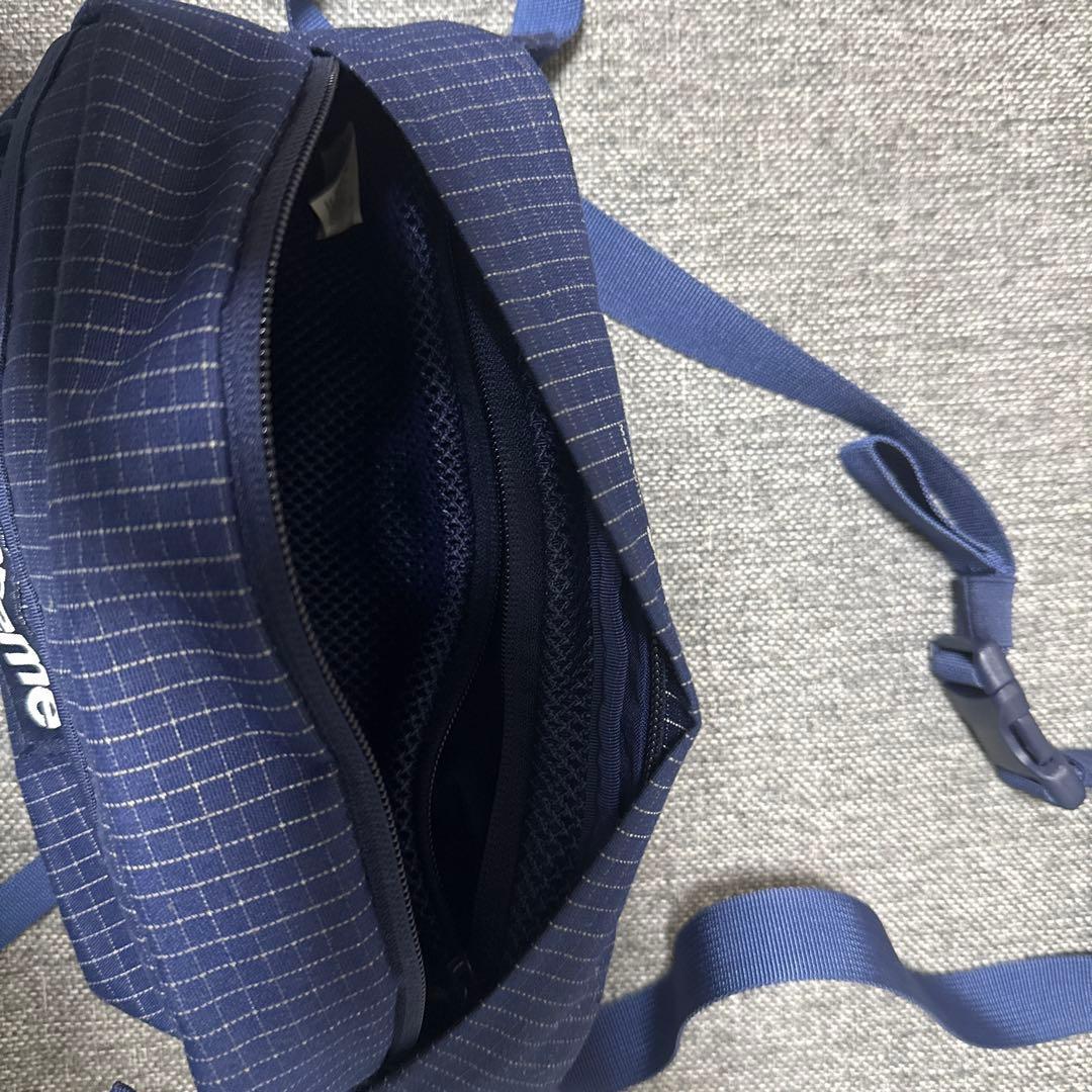 Supreme ボディバッグ ネイビー
