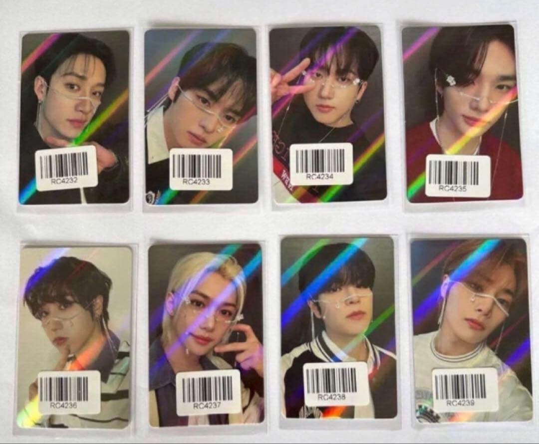 Stray Kids kms 上海　中国　ヨントン　8枚セット