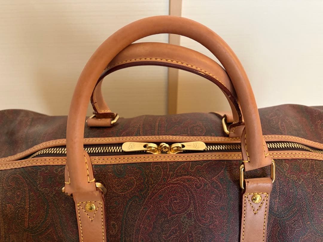 ETRO エトロ ボストンバッグ ペイズリー柄