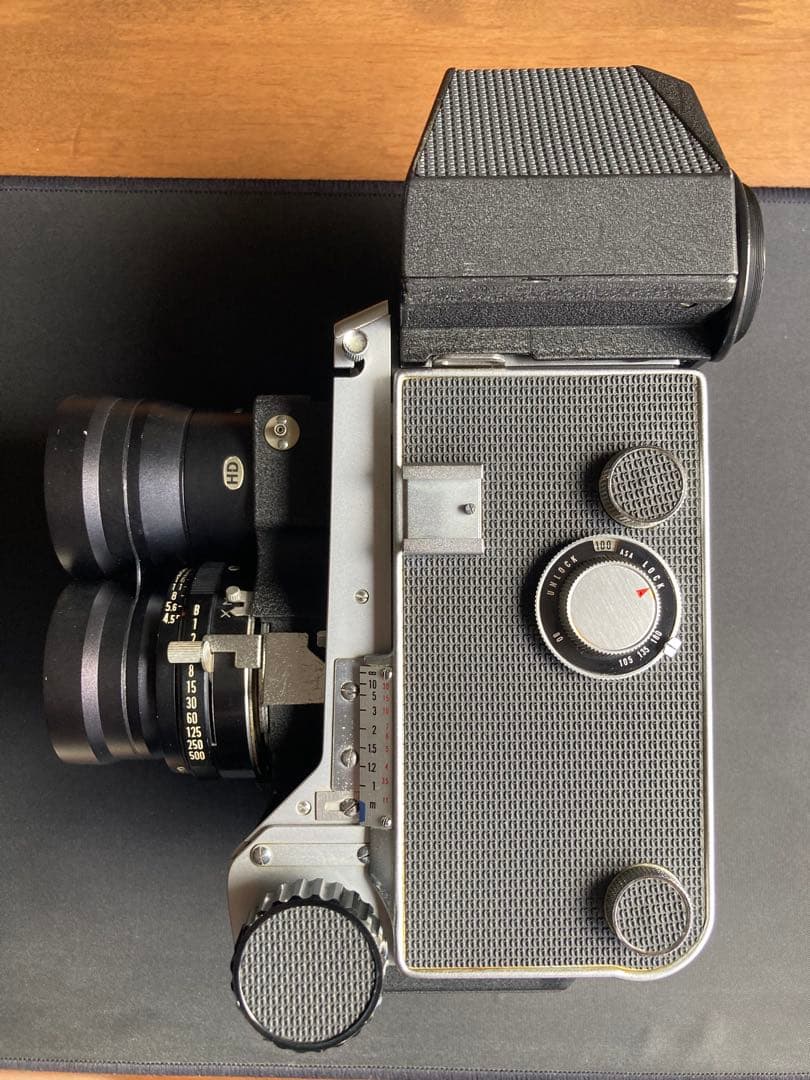 Mamiya C33 二眼レフカメラ 180mmレンズ付き 動作品　実写済み