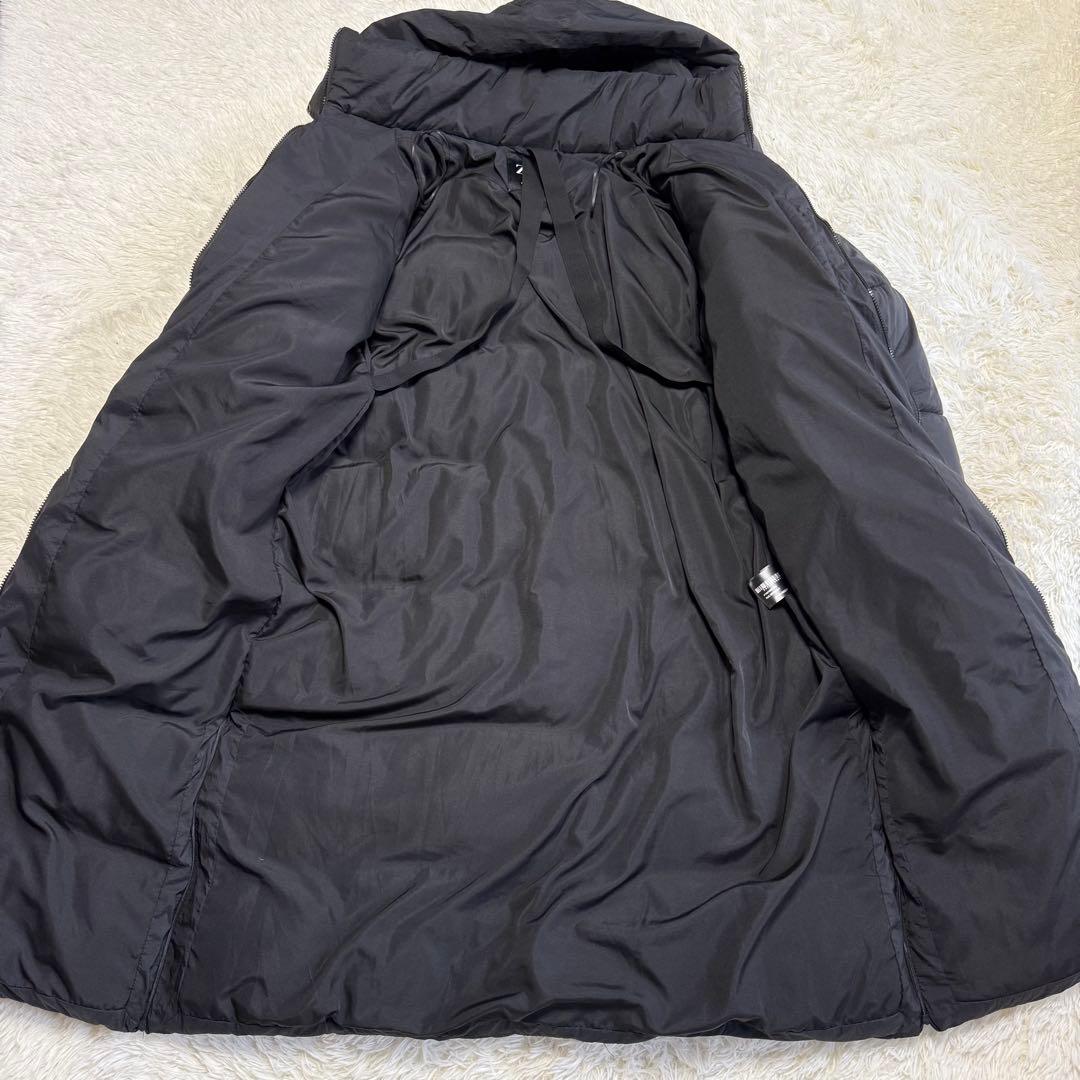 【ザラ】美品 ダウンコート ブラック XLサイズ レディース