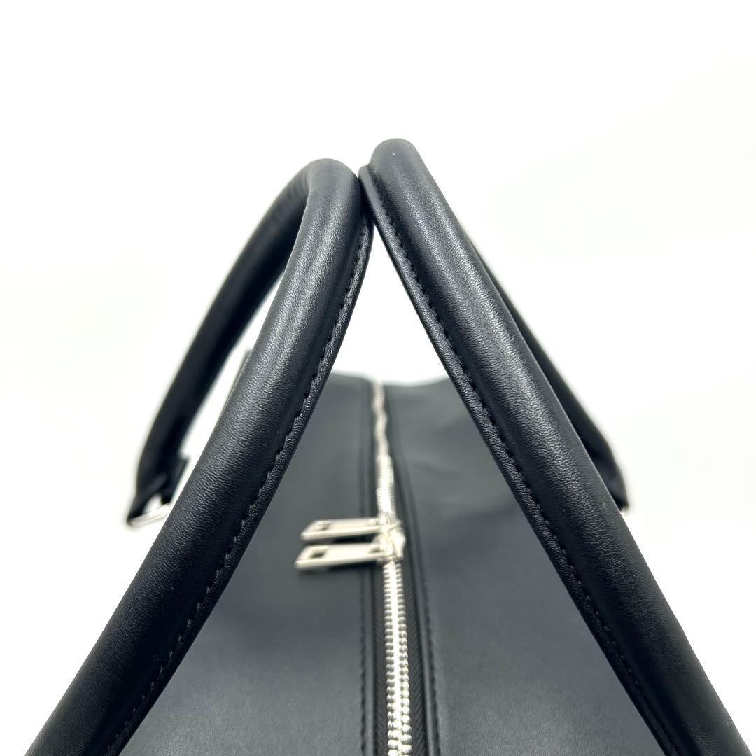 【極美品】ガルフィー レザーボストンバッグ 2way 犬ロゴ