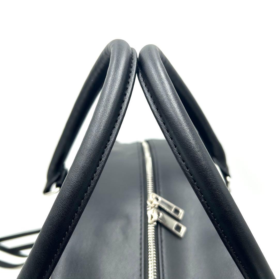 【極美品】ガルフィー レザーボストンバッグ 2way 犬ロゴ