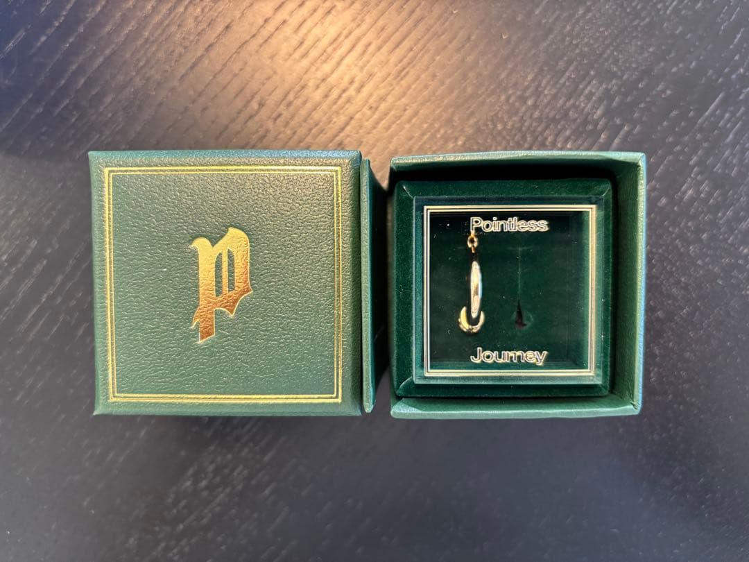 新品未使用pointless journey ピアス ゴールド 片耳