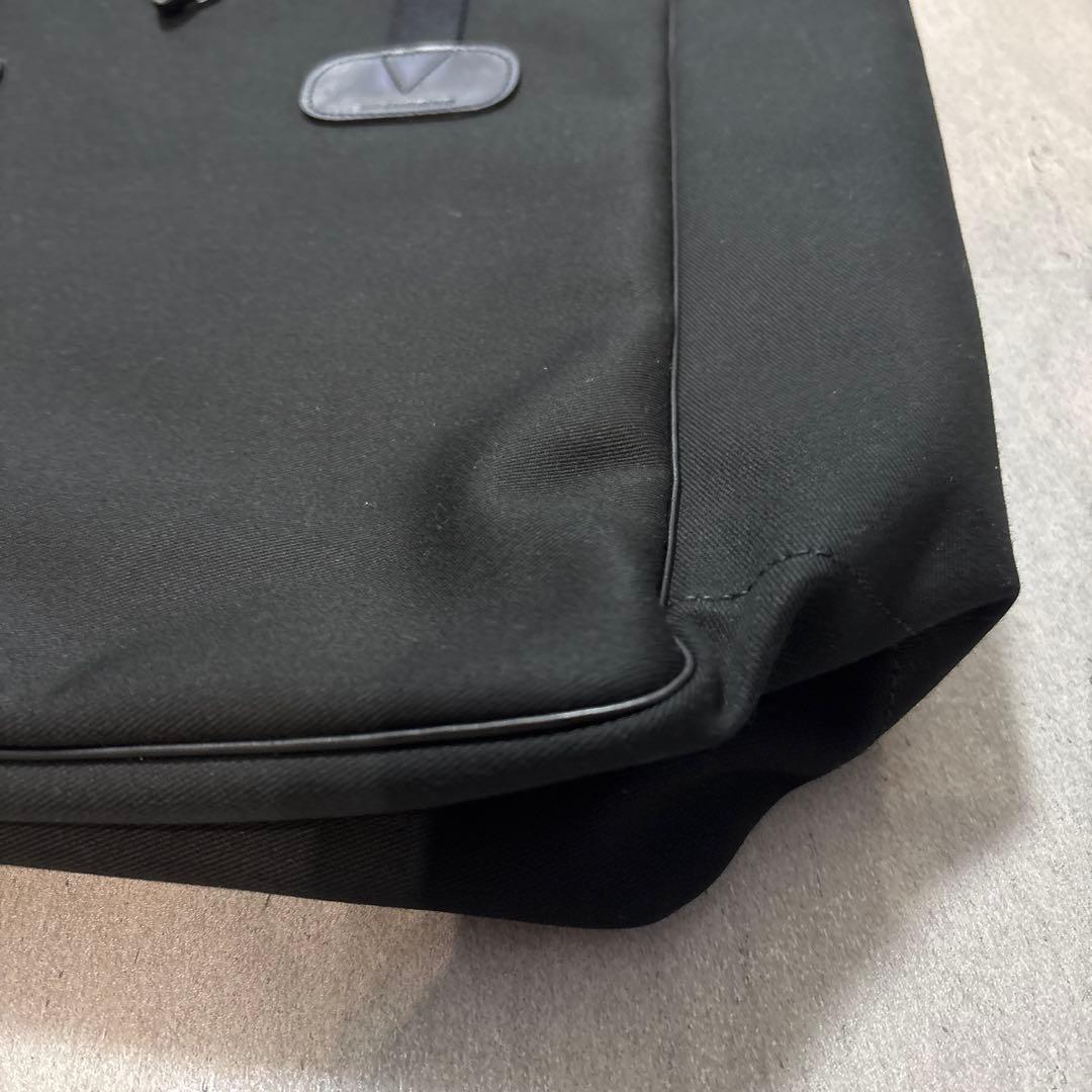 Brady ブラックキャンバストートバッグ Made in England 大