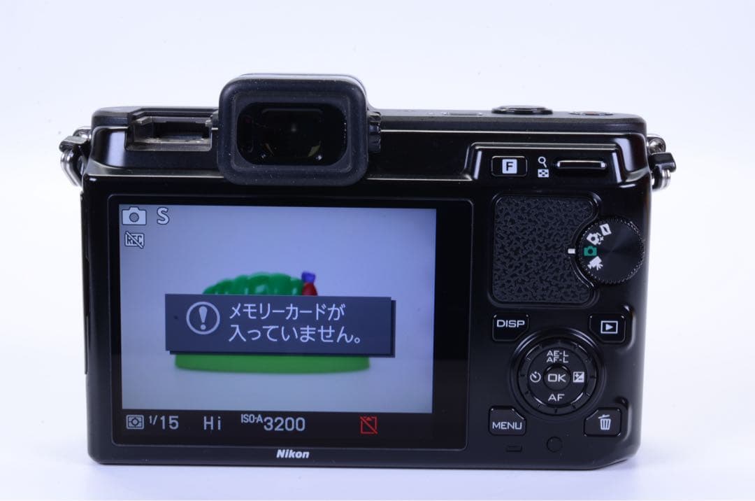 Nikon 1 V1 ブラック 10mm単焦点レンズセット｜ショット数1209回