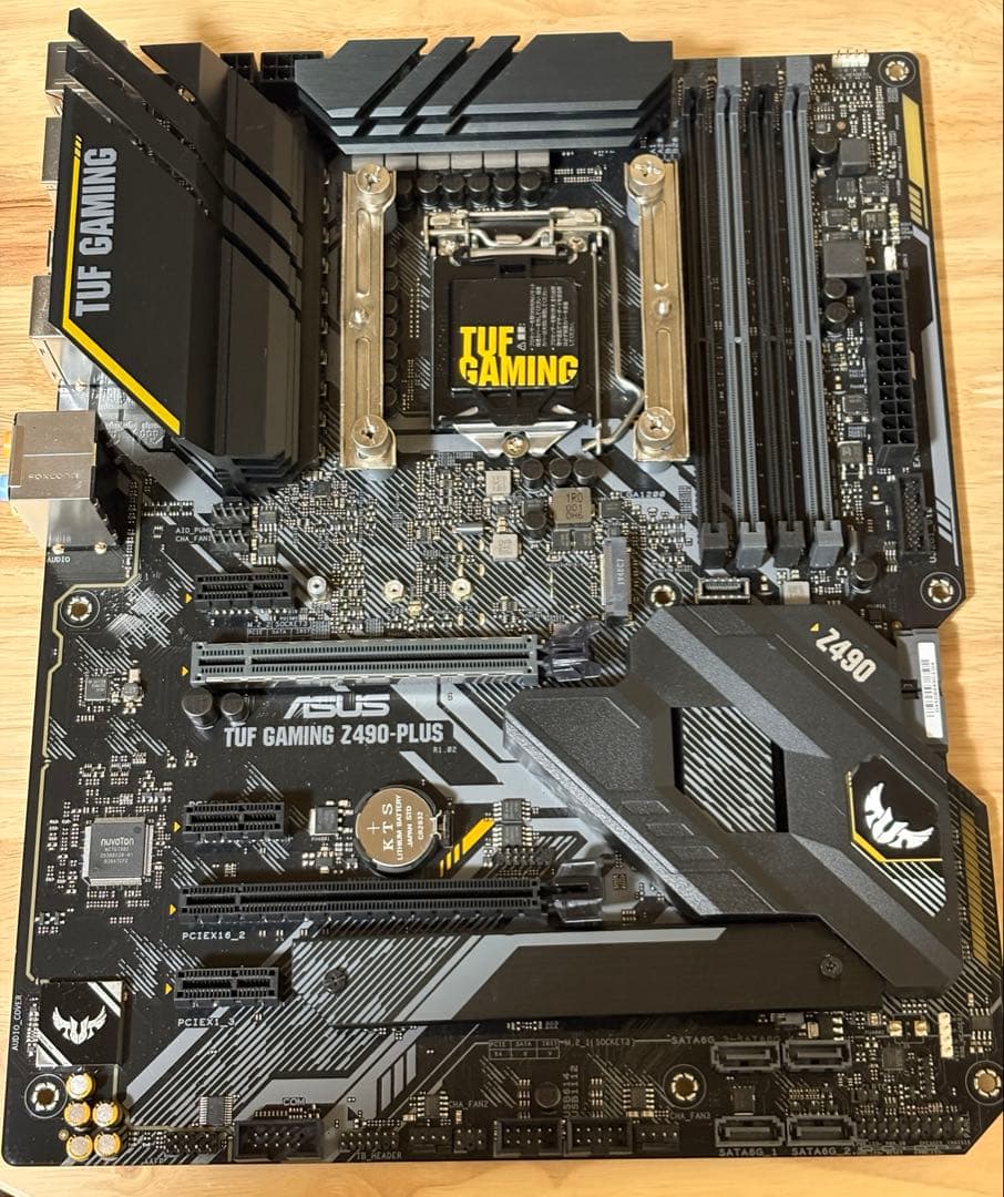 ASUS TUF GAMING Z490-PLUS マザー　CPUクーラー付き