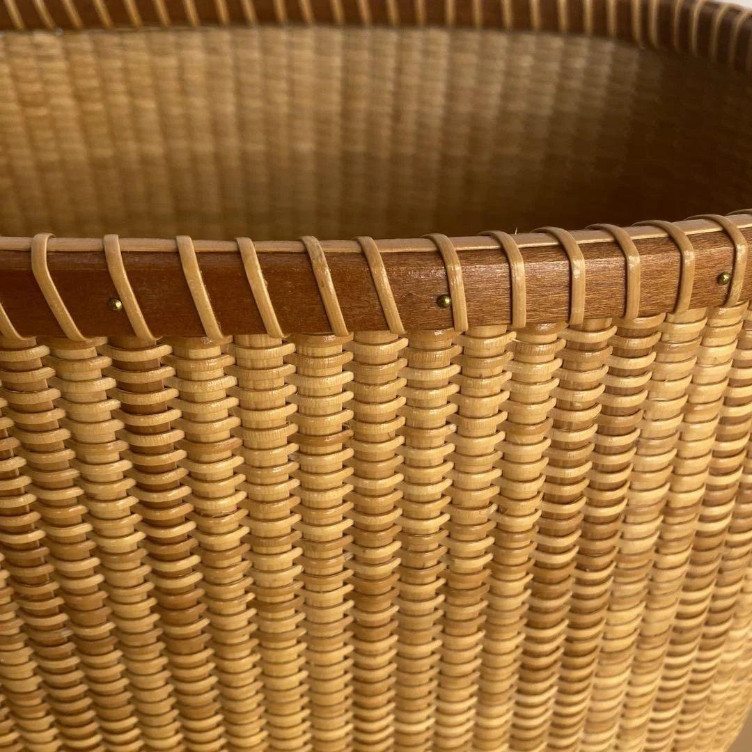 ハンドメイドのナンタケットバスケット