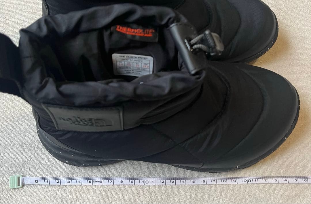 【希少/emmi別注】ノースフェイス ヌプシブーティー WP ショート 23cm