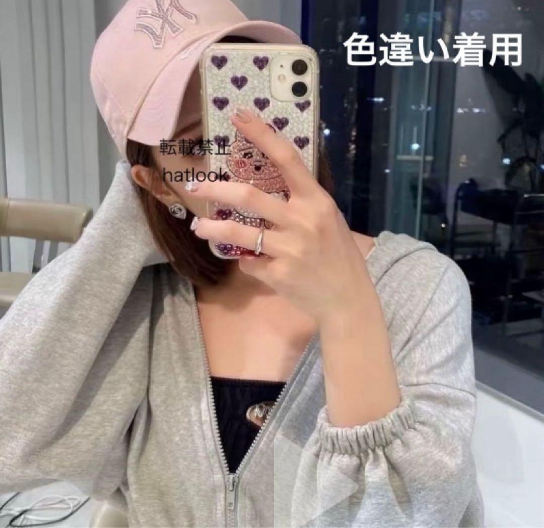 ニューエラ 9FORTY ラインストーン キャップ NY ヤンキース 帽子 完売