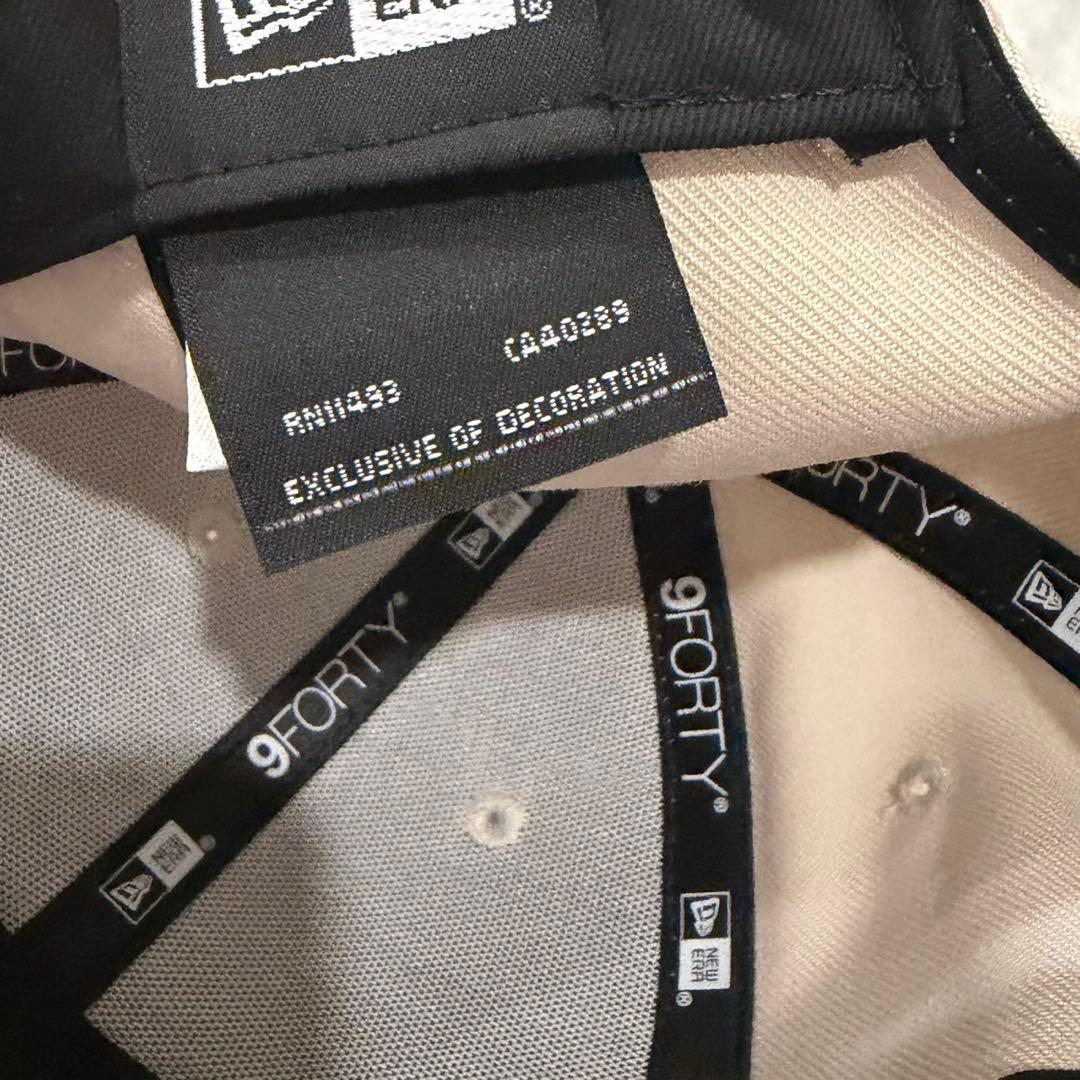 ニューエラ 9FORTY ラインストーン キャップ NY ヤンキース 帽子 完売