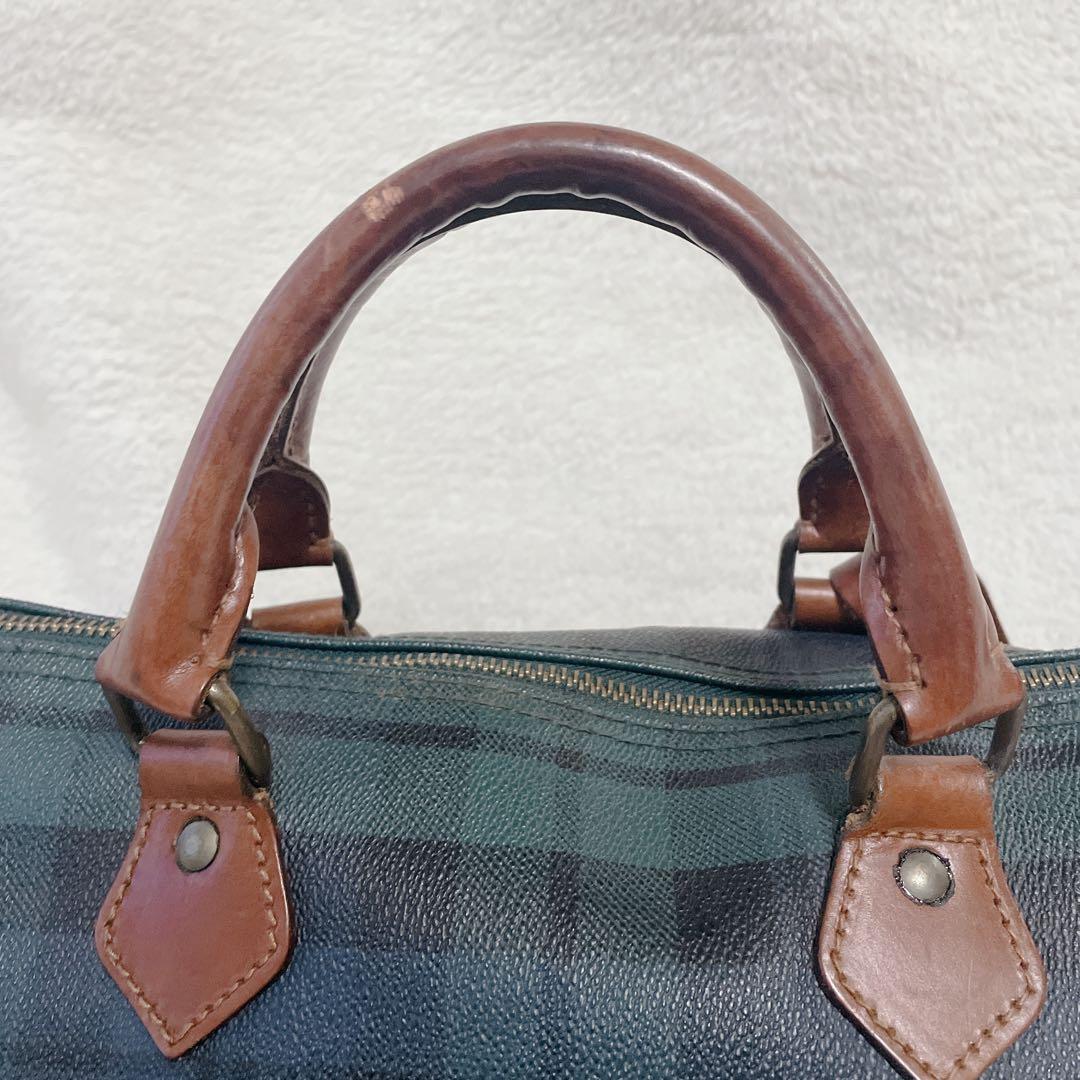 ラルフローレン　Polo Ralph Laurenミニボストンバック　チェック柄