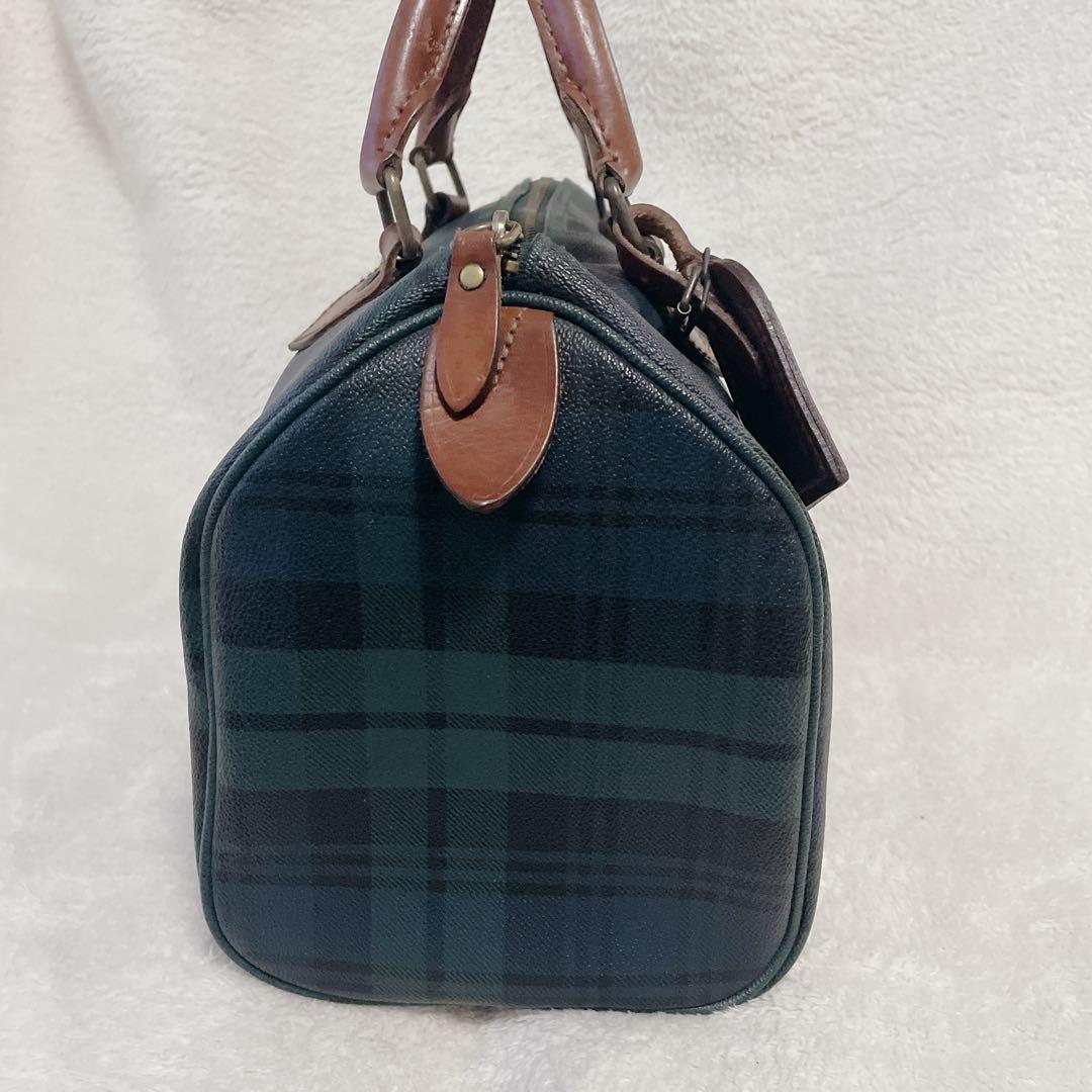 ラルフローレン　Polo Ralph Laurenミニボストンバック　チェック柄