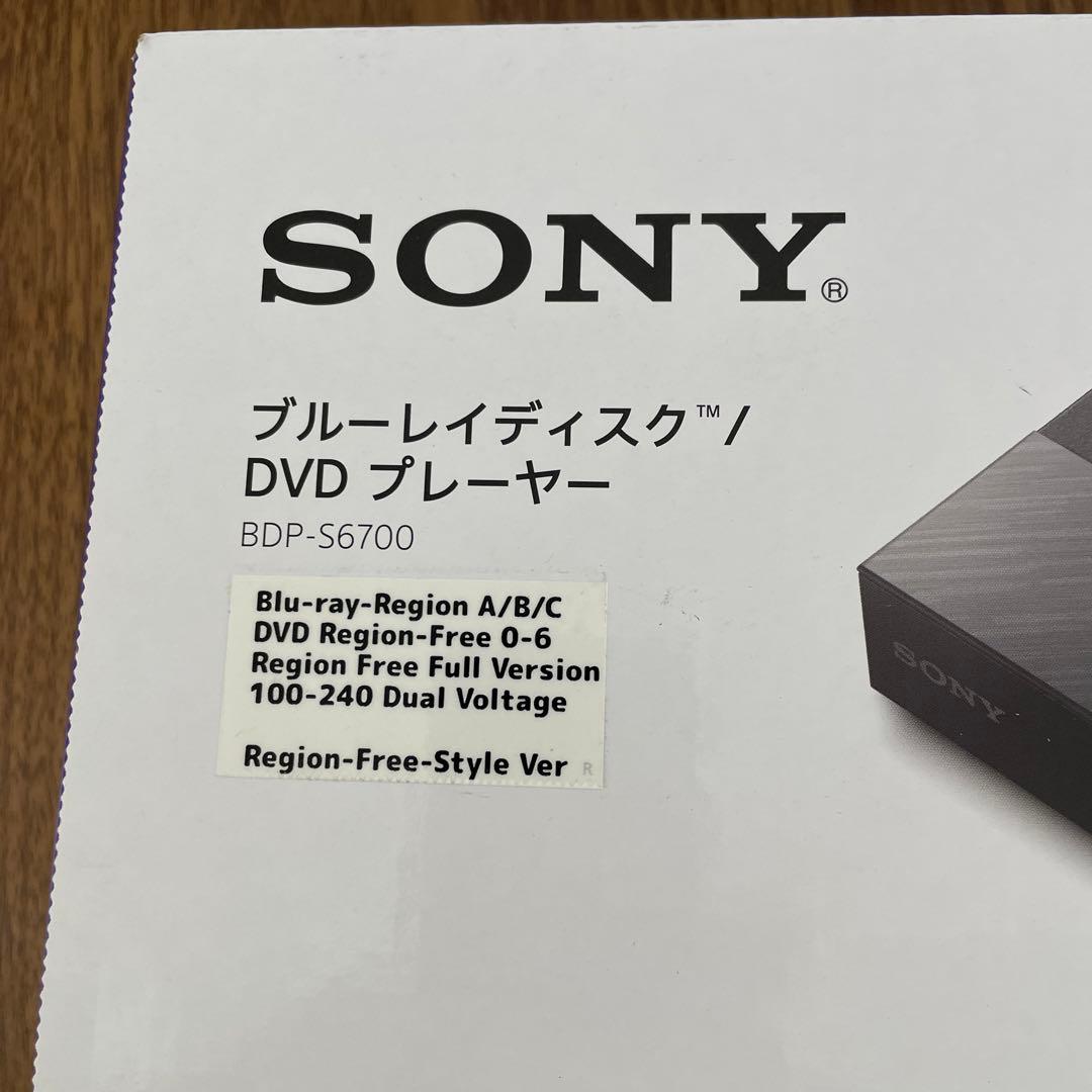 10030 ソニーリージョンフリー （PAL/NTSC対応） BDP-S6700