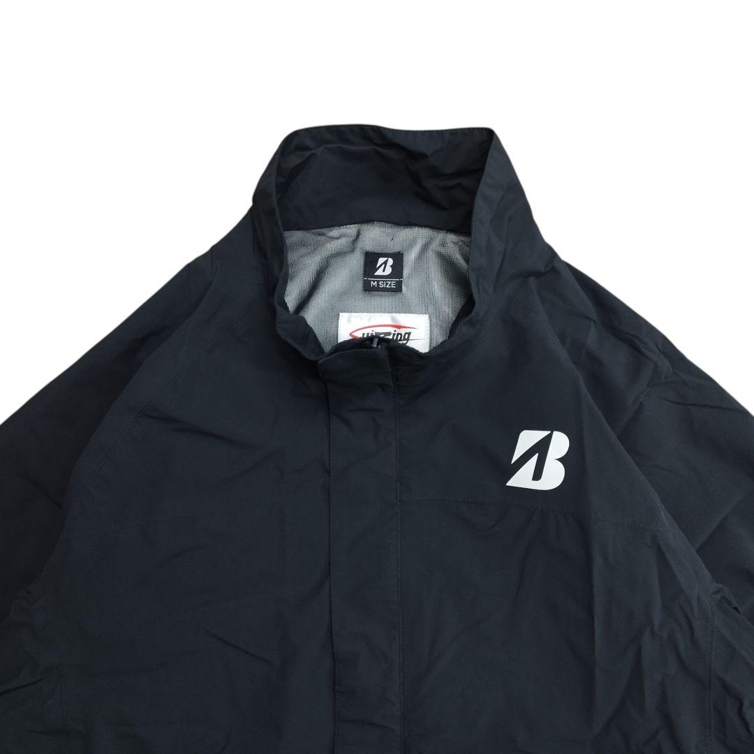 ブリヂストンゴルフ 水神 セットアップ レイン ゴルフウェア 保存袋付 Mサイズ