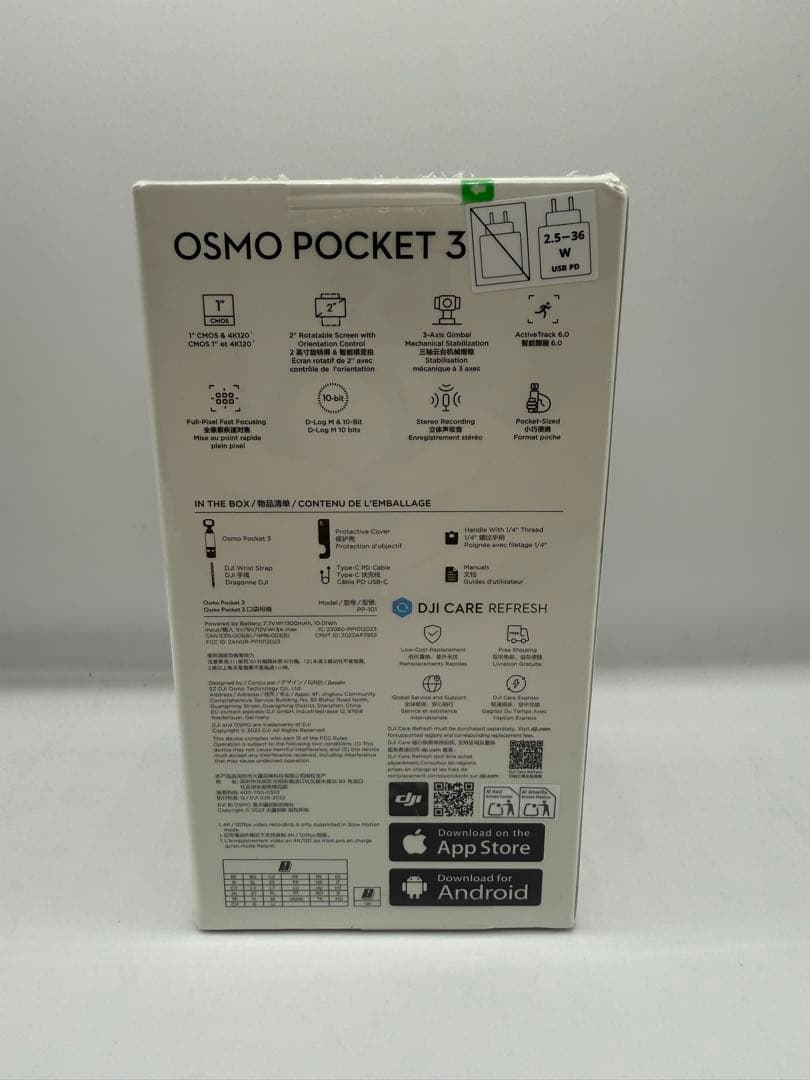 ビデオカメラ dji osmo pocket 3