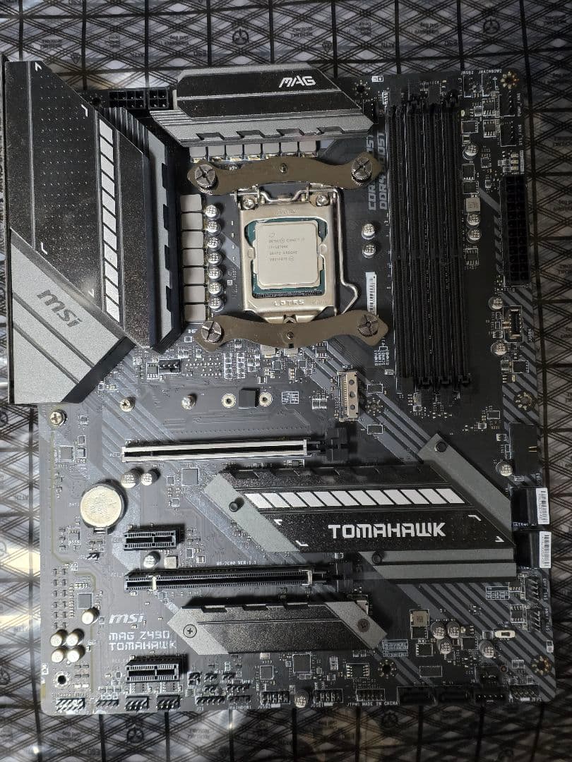 P*M様 Intel Core i7-10700K & MSI Z490 マザー