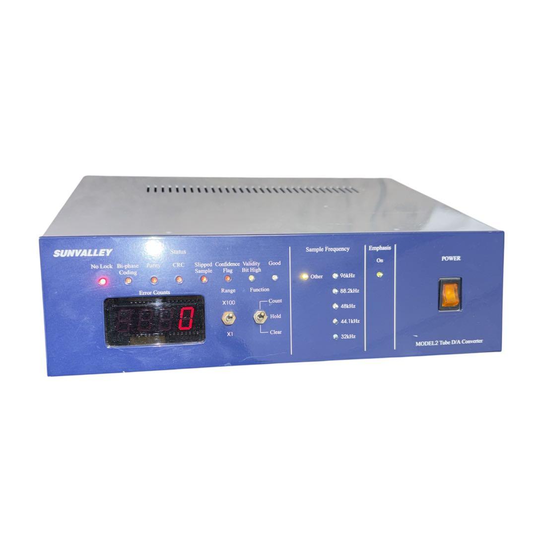 【通電音出しOK】SUNVALLEY MODEL2 真空管D/Aコンバーター